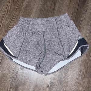 Gray Lululemon shorts